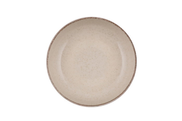Hermia Vajilla de 16 piezas en Porcelana Crema MOD16YS730P02